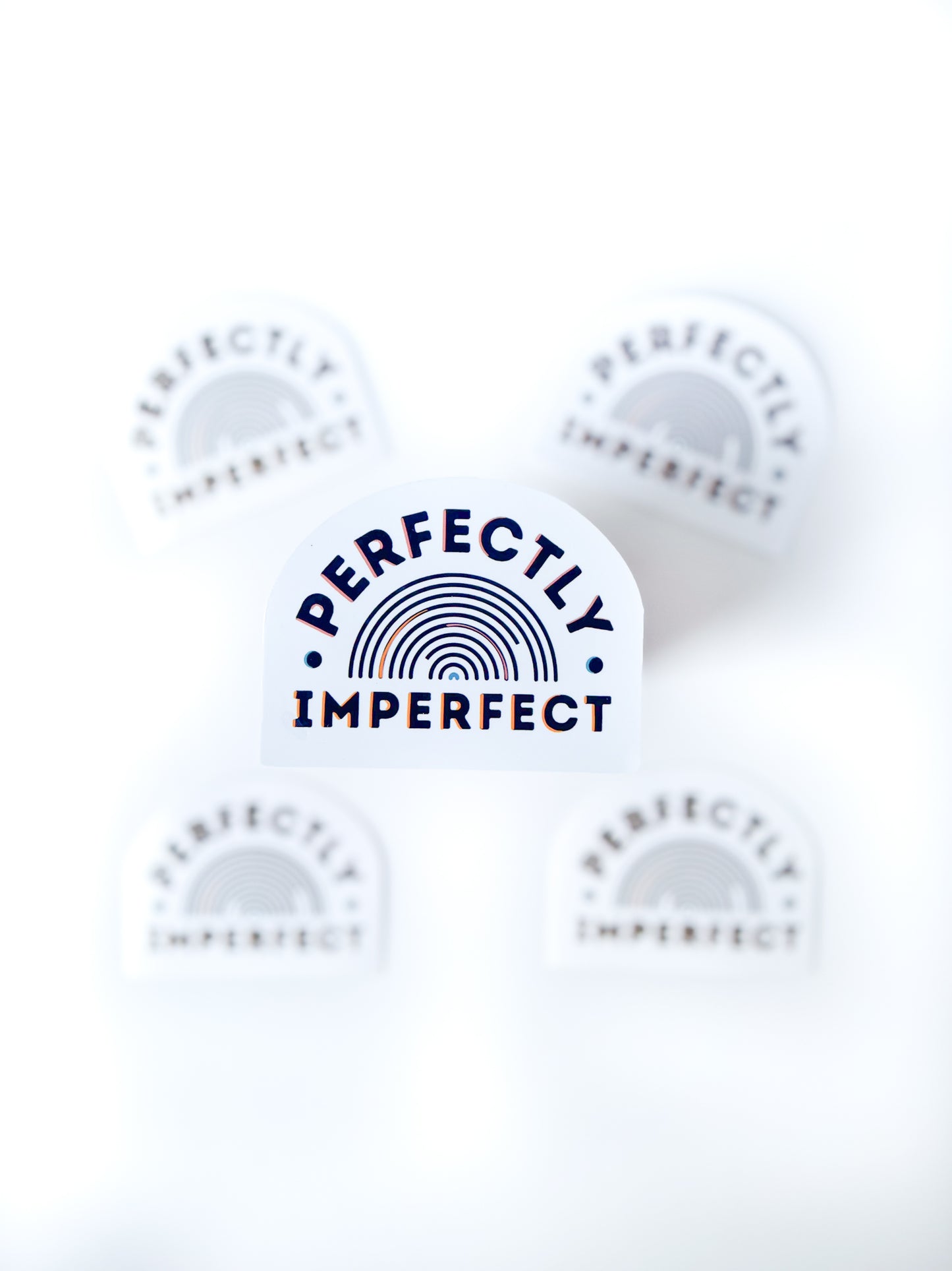 Perfectly Imperfect - vinyl sticker